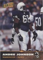 1996 Score Board All Sport PPF Andre Johnson #52