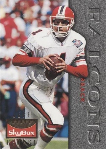 1995 Skybox Premium Jeff George #6