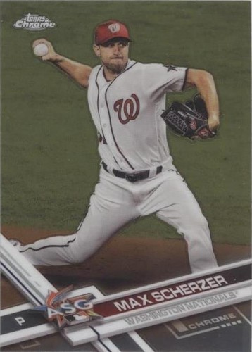 2017 Topps Chrome Update - Max Scherzer #HMT65