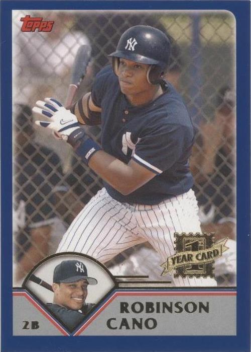 2003 Topps Traded & Rookies - Robinson Cano #T200
