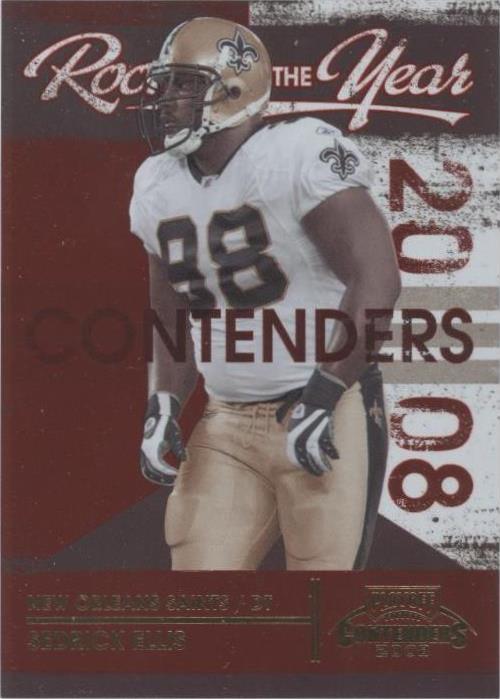 2008 Playoff Contenders Sedrick Ellis #6