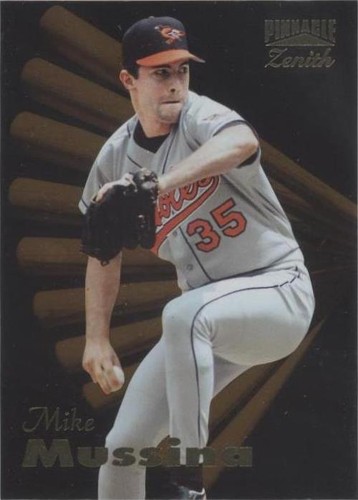 1996 Pinnacle Zenith - Mike Mussina #52