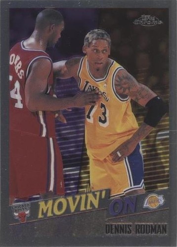 スポーツ NBA COURTCOLLECTION DENNIS RODMAN LAKERS Dennis Rodman 1998-99 Topps Chrome #231 Movin' On Refractor