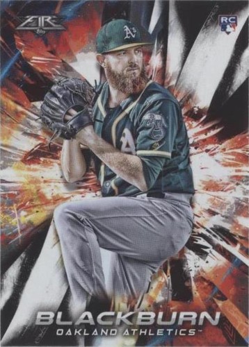 2018 Topps Fire - Paul Blackburn #102