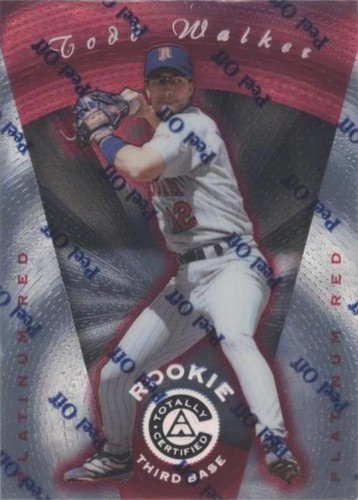 1997 Pinnacle Totally Certified - Todd Walker #115