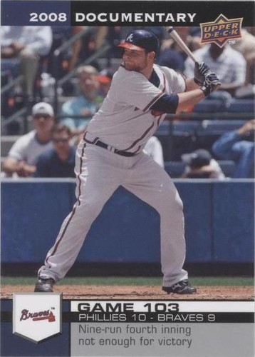 2008 Upper Deck Documentary - Brian McCann #3009