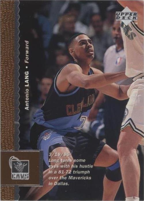 Cubierta superior 1996-97 - Antonio Lang #199