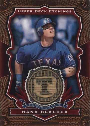 2004 Upper Deck Etchings - Hank Blalock #BE-HB