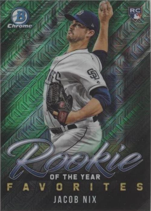 2019 Bowman - Jacob Nix #ROYF-18