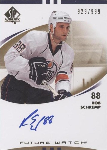 2007-08 SP Authentic - Rob Schremp #215