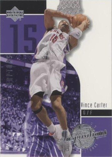 2002-03 Upper Deck Inspirations - Vince Carter #82