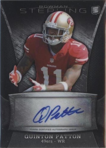 2013 Bowman Sterling Quinton Patton #BSA-QP