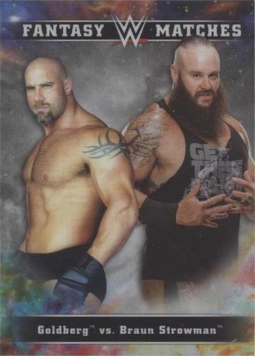 2020 Topps Chrome WWE - Braun Strowman Goldberg #FM-16