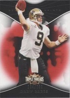 2009 Topps Triple Threads Drew Brees #1