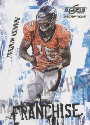 2009 Score Inscriptions Brandon Marshall #5
