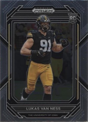 2023 Panini Prizm Draft Picks Lukas Van Ness #181