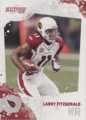 2010 Score Larry Fitzgerald #6