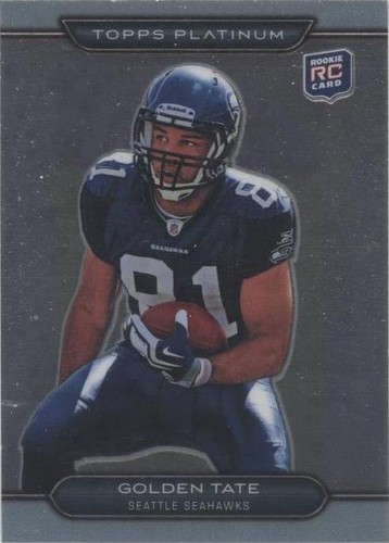 2010 Topps Platinum Golden Tate #78