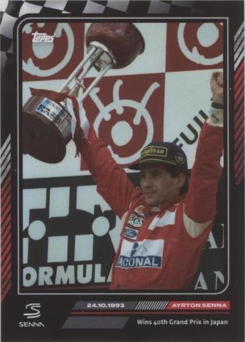 2023 Topps The Story of Senna - Ayrton Senna #45