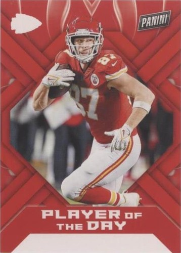 2022 Panini Player of the Day Travis Kelce #41