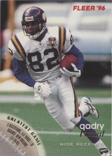 1996 Fleer Qadry Ismail #77