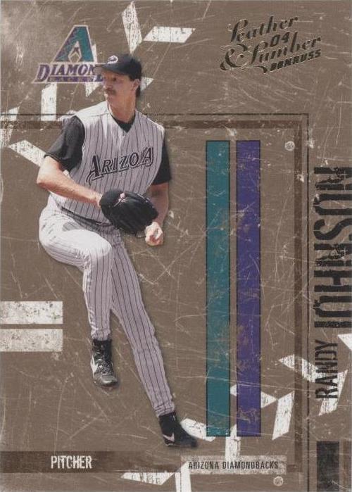 Donruss Leather & Lumber 2004 - Randy Johnson #8