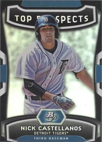 2012 Bowman Platinum - Nick Castellanos #TP-NC