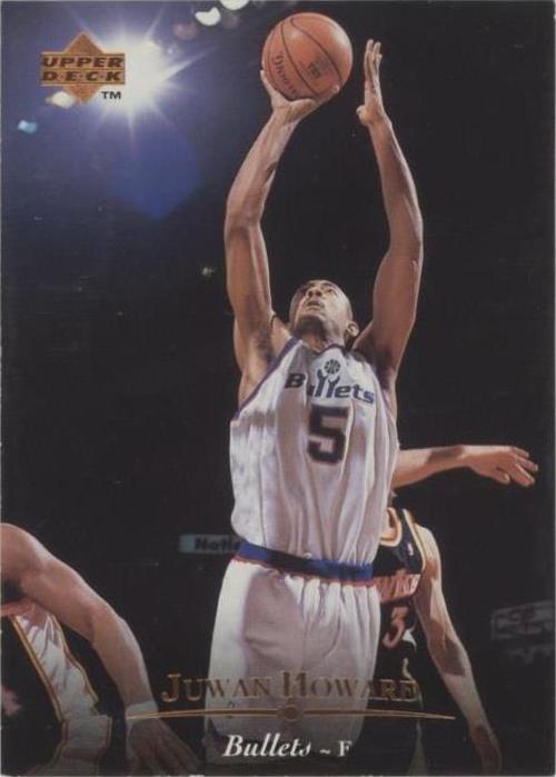1995-96 cubierta superior - Juwan Howard #207