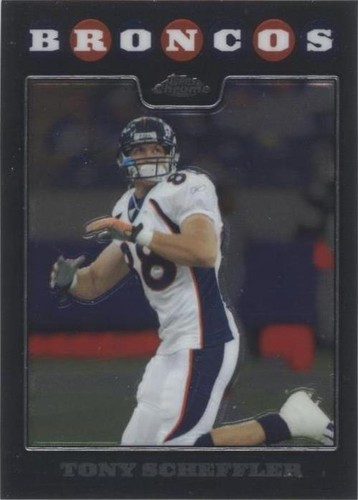 2008 Topps Chrome Tony Scheffler #TC101