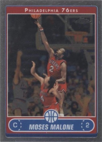 2006-07 Topps Chrome - Moses Malone #160