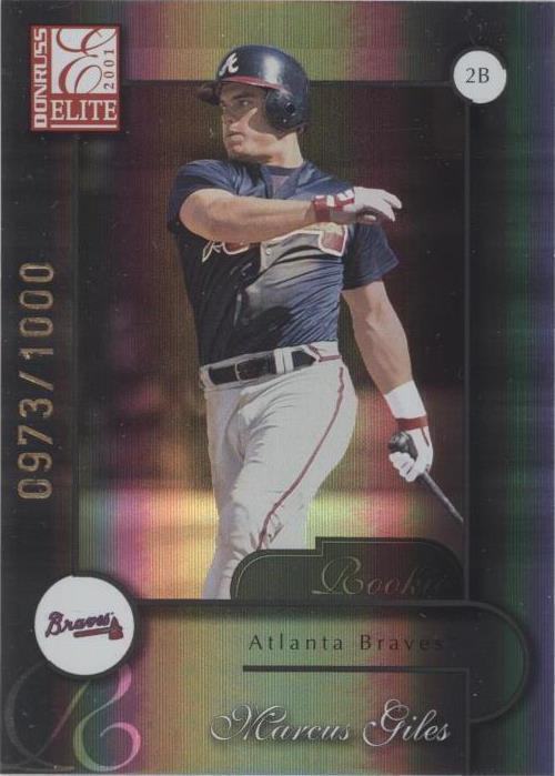 Donruss Elite 2001 - Marcus Giles #165