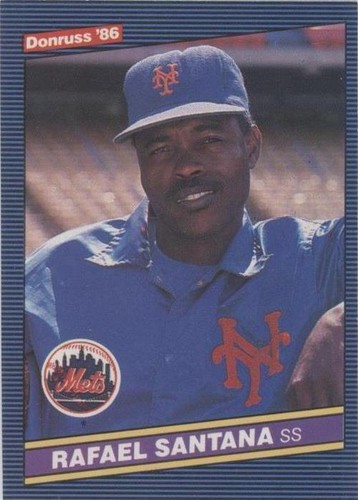 1986 Donruss - Rafael Santana #319