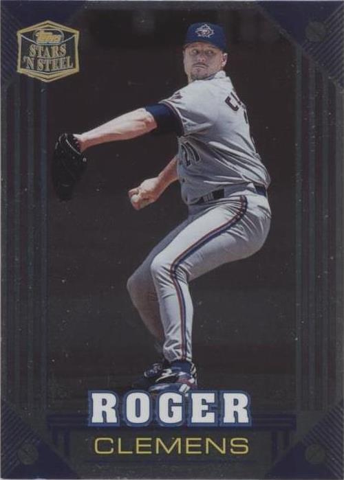 1998 Topps Stars 'n Steel - Roger Clemens #9