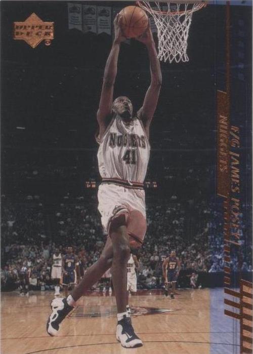Cubierta superior 2000-01 - James Posey #40