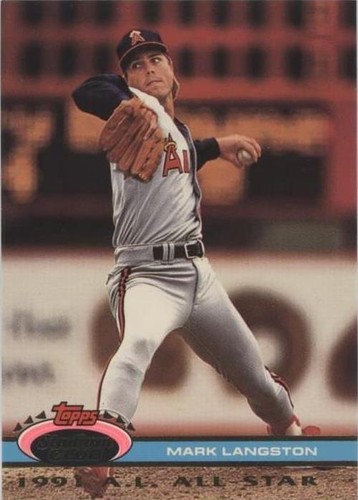 1991 Topps Stadium Club Skydome - Mark Langston #101