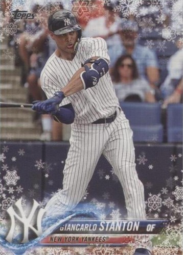 2018 Topps Holiday - Giancarlo Stanton #HMW54