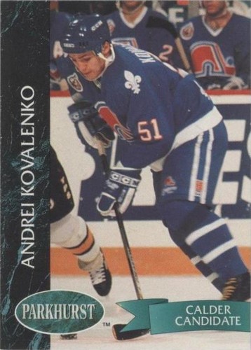 1992-93 Parkhurst - Andrei Kovalenko #150
