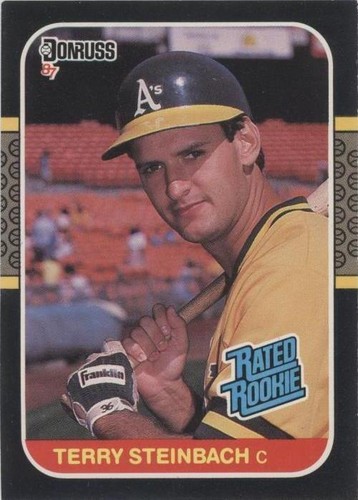 1987 Donruss - Terry Steinbach #34