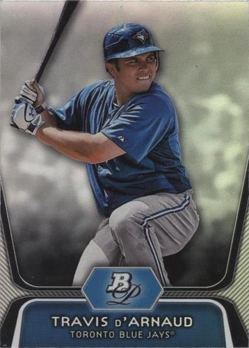 2012 Bowman Platinum - Travis d'Arnaud #BPP9