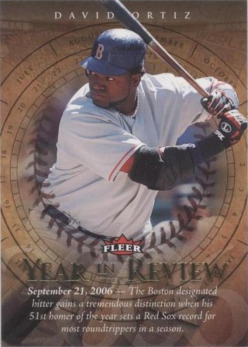 2007 Fleer - David Ortiz #YR-DO