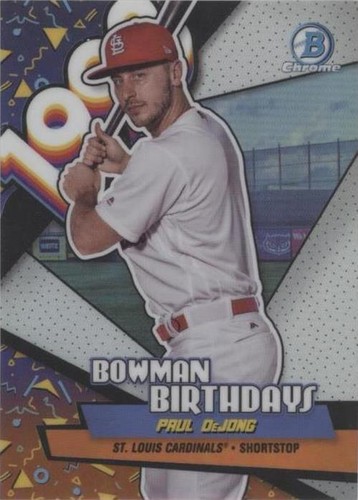 2018 Bowman - Paul DeJong #BB-PD
