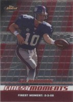 2008 Topps Finest Eli Manning #FM-EM
