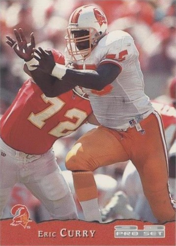 1993 Pro Set Eric Curry #421