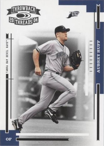 2004 Donruss Throwback Threads - Aubrey Huff #182
