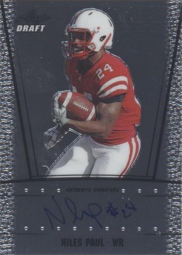 2011 Leaf Metal Draft Niles Paul #RC-NP1