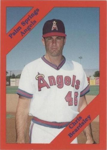 1989 Cal League California League - Chris Beasley #58