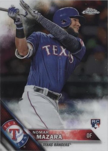 2016 Topps Chrome - Nomar Mazara #164