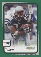 2001 Score Ty Law #123