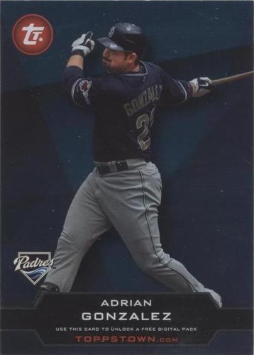 2011 Topps - Adrian Gonzalez #TT-39