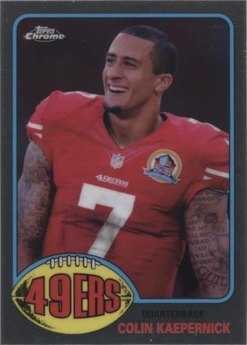 2015 Topps Chrome Colin Kaepernick #T60-CK